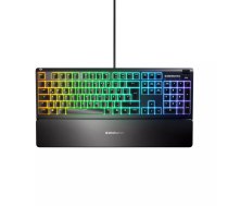 Klaviatūra Steelseries Apex 3 Gaming USB Melna