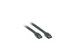 EFB Elektronik K5444.1 SATA kabelis 1 m eSATA Melns