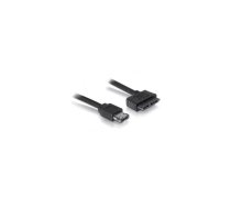 DeLOCK Cable eSATAp / Slimline SATA13pin, 0.5m SATA kabelis 0,5 m Melns