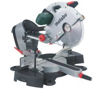 Slīdošā šķērspļāvēja Metabo KGS 315 PLUS — 2200 W, 4100 apgr./min, zāģripa Ø315 mm, griešana 45°: 223×76 mm