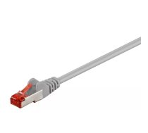 Goobay 93570 tīkla kabelis Pelēks 2 m Cat6 S/FTP (S-STP)