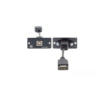 Kramer Electronics WU-BA(B) USB kabelis USB 2.0 USB A USB B Melns