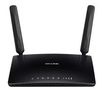 Bezvadu maršrutētājs TP‑LINK TL‑MR6400 V4 — 4G LTE, 300 Mbps, 2.4 GHz, 4x LAN (10/100), SIM slots, 4 antenas