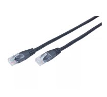 Gembird Patch Cord Cat.5e UTP 0.25m tīkla kabelis Melns 0,25 m Cat5e U/UTP (UTP)