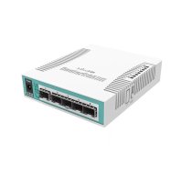 Mikrotik CRS106-1C-5S tīkla pārslēgs Gigabit Ethernet (10/100/1000) Power over Ethernet (PoE) Balts