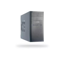 Datora korpuss Chieftec HT-01B-350GPB Midi Tower Melns