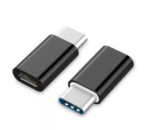 USB Type-C uz Micro USB adapteris Gembird A-USB2-CMmF-01 Melns