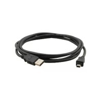 Kramer Electronics USB-A (M) to USB Mini-B 5-pin (M) 2.0, 4.6m USB kabelis 4,6 m USB 2.0 USB A Mini-USB B Melns