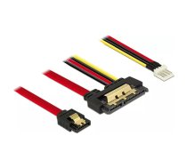 DeLOCK 85232 SATA kabelis 0,3 m SATA 7-pin + Molex (4-pin) SATA 22-pin Melns