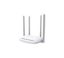 Galda maršrutētājs MERCUSYS MW325R — vienjoslas 2,4 GHz, Wi‑Fi 4, 300 Mb/s, 4 ārējās antenas, Fast Ethernet
