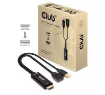 Aktīvais adapteris HDMI 2.0 uz DisplayPort 1.2 CLUB3D CAC-1331