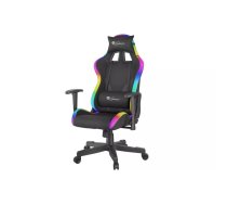 GENESIS Trit 600 RGB Universāls spēļu krēsls Polsterēts sēdeklis Melns