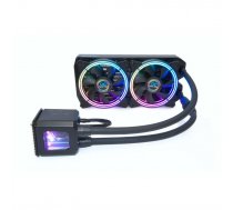Ūdens dzesētājs Alphacool Eisbaer Aurora 240 CPU melns