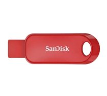 SanDisk Cruzer Snap USB zibatmiņa 32 GB USB Type-A 2.0 Sarkans