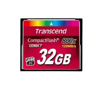Zibatmiņa Transcend 32GB CompactFlash 800x TS32GCF800