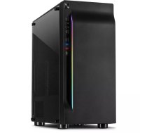 Datora korpuss Inter-Tech A-3411 Creek Tower Black