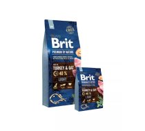 Brit Premium by Nature Light 3 kg Universāls Ābols, Cālis, Kukurūza, Tītars