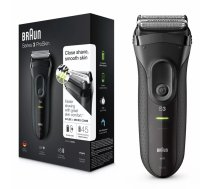 Braun Series 3 3020 Sietiņa skuveklis Trimmeris Melns