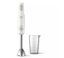 Iegremdējamais blenderis Philips HR2534/00 — 650 W, 2 ātrumi, impulss, metāla kārta, balts