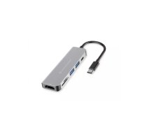 Conceptronic DONN02G dokstacija USB 3.2 Gen 1 (3.1 Gen 1) Type-C Alumīnijs