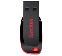 SanDisk Cruzer Blade USB zibatmiņa 32 GB USB Type-A 2.0 Melns, Sarkans