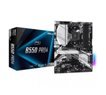 Asrock B550 Pro4 AMD B550 Ligzda AM4 ATX