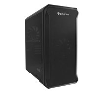 Datora korpuss GENESIS Irid 503 Micro Tower Black