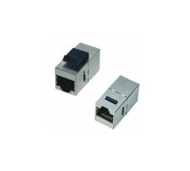 DATACOM Savienotāju panelis STP 2 x RJ45 (8p8c) Cat5e, taisns, plastmasas