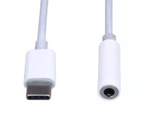 USB-C uz 3,5 mm adapteris PREMIUMCORD ku31zvuk01, 10 cm kabelis, audio konvertors viedtālruņiem un portatīvajiem datoriem