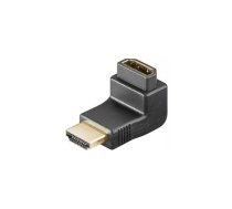 PremiumCord HDMI M/F adapteris, taisnā leņķī - reverss