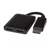 PremiumCord DisplayPort adapteris - 2x DisplayPort, paplašinājums + spoguļattēls, 4K*2K@30Hz