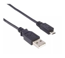 USB kabelis PremiumCord KU2M15F 1.5m USB A Micro-USB B Melns
