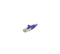 Premiumcord Patch kabelis CAT6a S-FTP, RJ45-RJ45, AWG 26/7 0,25m, violets