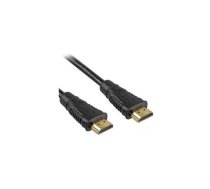 PremiumCord HDMI 2.0m HDMI kabelis 2 m HDMI Type A (Standard) Melns