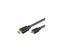 PremiumCord kabelis HDMI A - HDMI mini C, 1 m