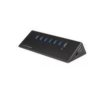 LC-Power USB Hub USB 3.2 Gen 1 (3.1 Gen 1) Type-A 5000 Mbit/s Melns