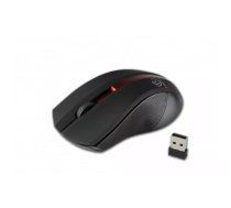 Rebeltec Galaxy Bezvadu Spēļu Datora Pele ar 1600 DPI USB Melna / Sarkana