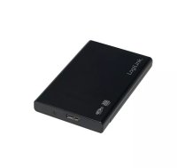 LogiLink UA0275 cieto disku uzglabāšanas sistēma HDD/SSD korpuss Melns 2.5"