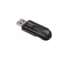 PNY Attaché 4 2.0 128GB USB zibatmiņa USB Type-A Melns