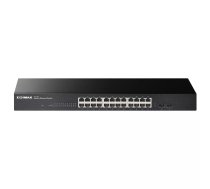 Edimax GS-1026 V2 tīkla pārslēgs Nepārvaldīts Gigabit Ethernet (10/100/1000) Melns