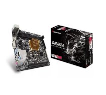 Mātesplate BIOSTAR A68N-2100K mini ITX, AMD A68 čipsets, Socket FT3, 2x DDR3 (1333) līdz 16 GB, HDMI, VGA, GbE