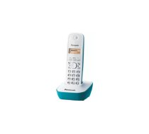 Panasonic KX-TG1611 DECT telefons Zvanītāja ID Zils, Balts