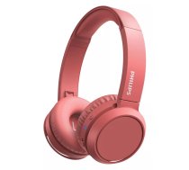 Philips 4000 series TAH4205RD/00 austiņas un brīvroku komplekts Bezvadu Zvani / mūzika USB Veids-C Bluetooth Sarkans