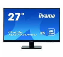 iiyama ProLite XU2792UHSU-B1 LED display 68,6 cm (27") 3840 x 2160 pikseļi 4K Ultra HD Melns