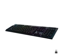 Logitech G G915 LIGHTSPEED Wireless RGB Mechanical Gaming Keyboard - GL Tactile tastatūra RF bezvadu sakari + Bluetooth Swiss Ogleklis