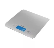 Elektroniskās virtuves svara SENCOR SKS 5400 — 5 kg, precizitāte 1 g, sudraba