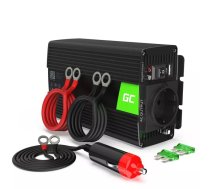 Green Cell INV05DE strāvas adapteris & pārveidotājs Auto 300 W Melns