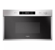 Whirlpool AMW 440/IX Iebūvēts Solo mikrovilnis 22 L 750 W Melns, Sudrabs