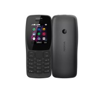 Nokia 110 4,5 cm (1.77") Melns Tālrunis ar papildiespējām
