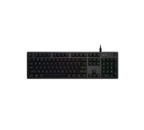Logitech G G512 CARBON LIGHTSYNC RGB Mechanical Gaming Keyboard with GX Red switches tastatūra USB Ziemeļvalstu Ogleklis